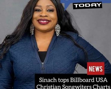 Sinach makes history. – Becomes First African To Top Billboard