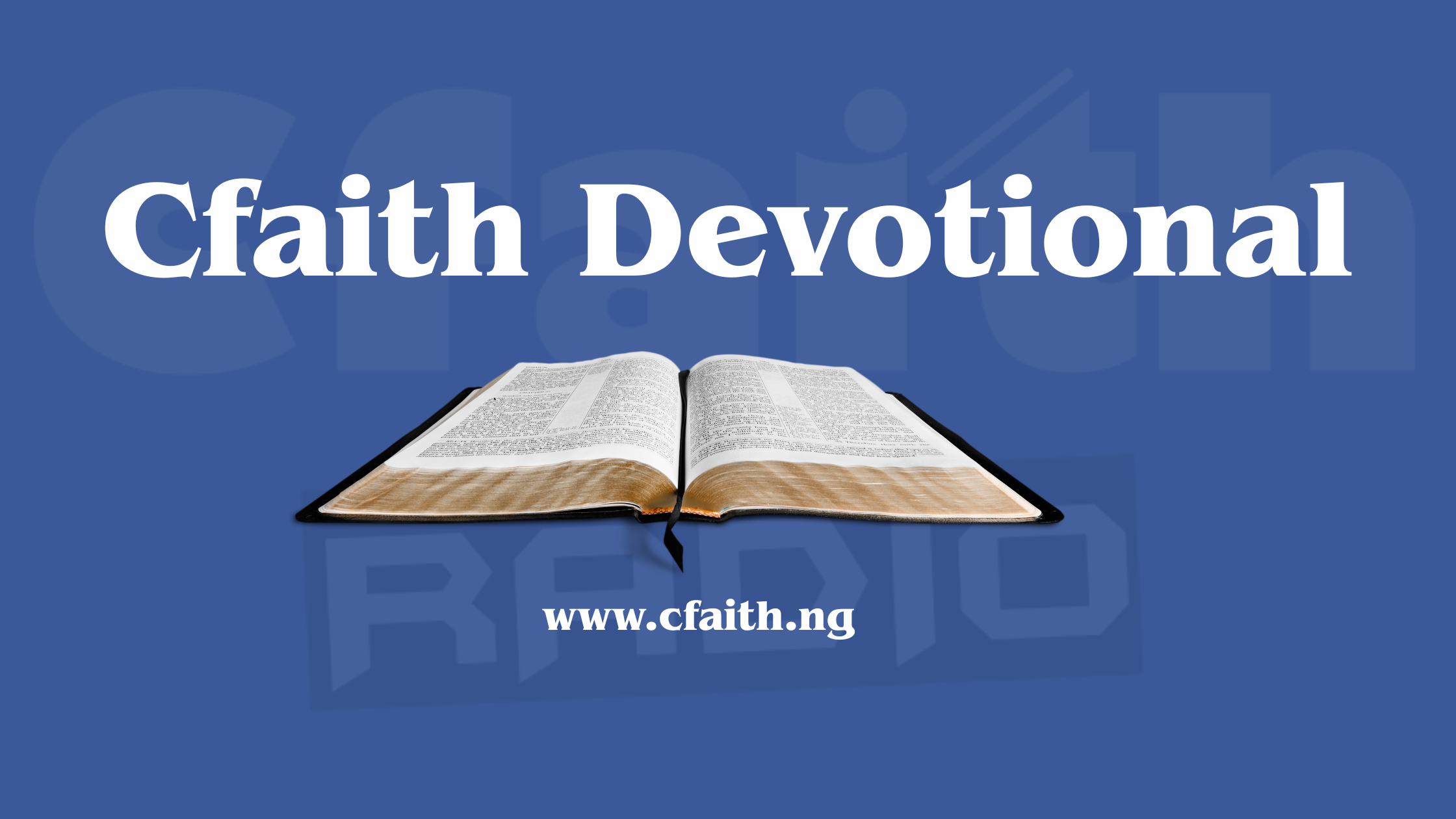 Cfaith Devotional – Love Starts Here